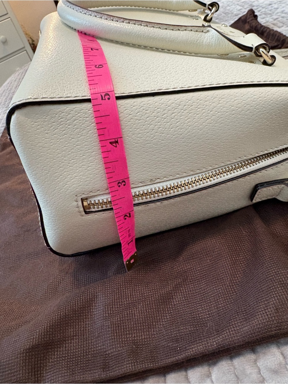 Kate Spade Cream Handbag/Crossbody Bag - Picture 13 of 15